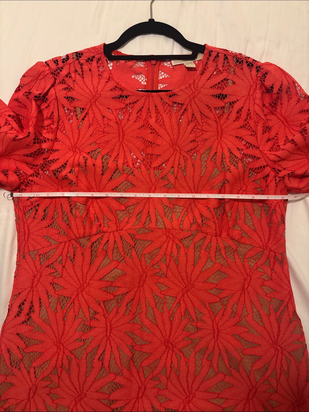 MICHAEL Michael Kors Palmbeach Minidress in Sangria size 14 - Picture 12 of 13